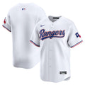 Texas Rangers White Home Limited Baseball Jersey