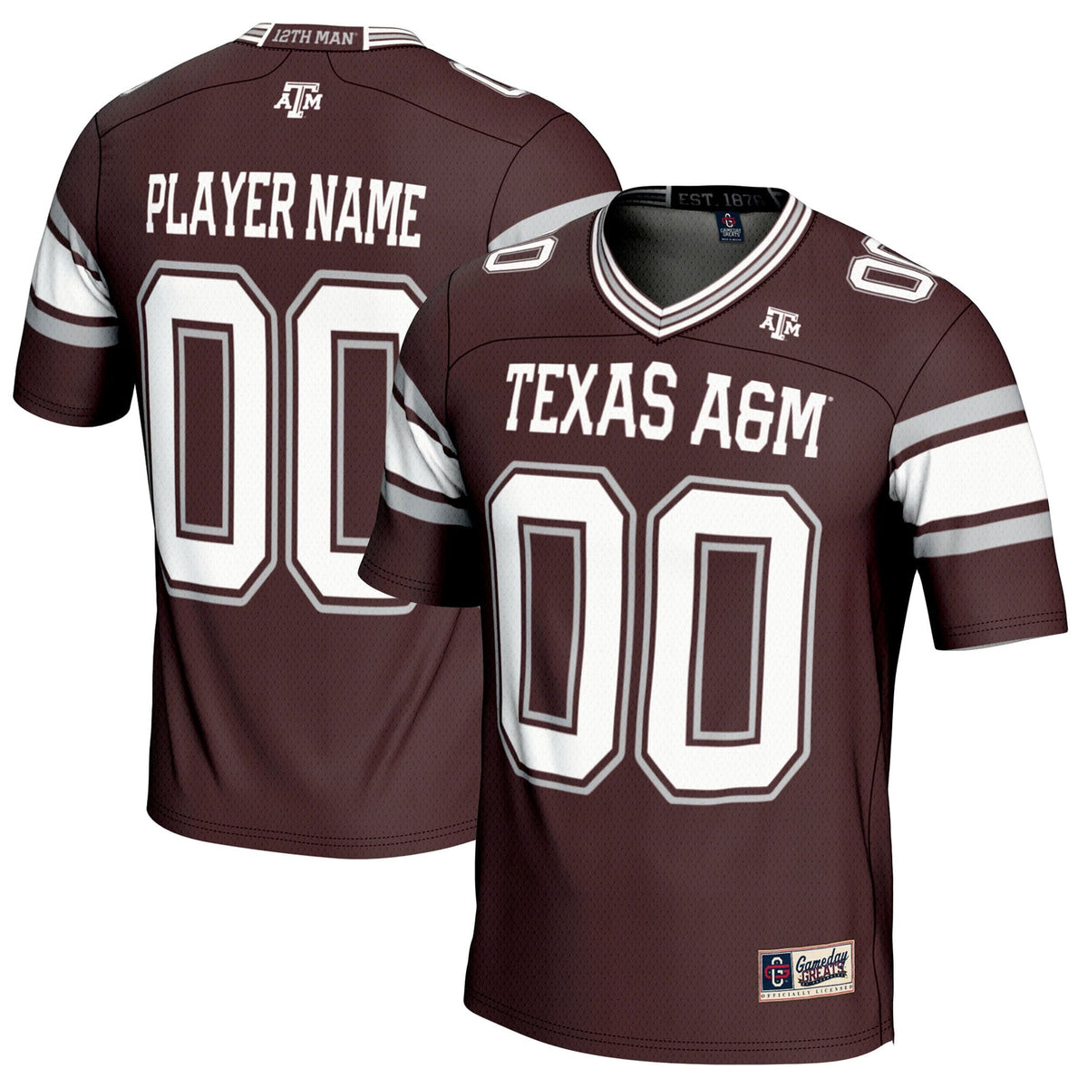 Texas A&M Aggies NIL Pick-A-Player Football Jersey - Maroon
