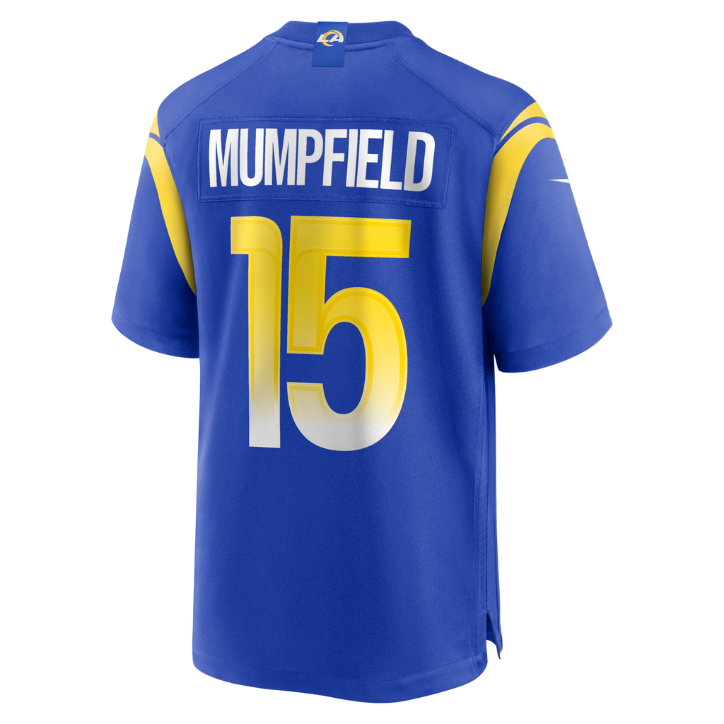 Los Angeles Rams Konata Mumpfield Royal Team Game Football Jersey