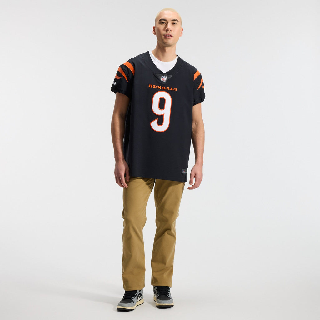 Cincinnati Bengals Joe Burrow Black Vapor Elite Football Jersey