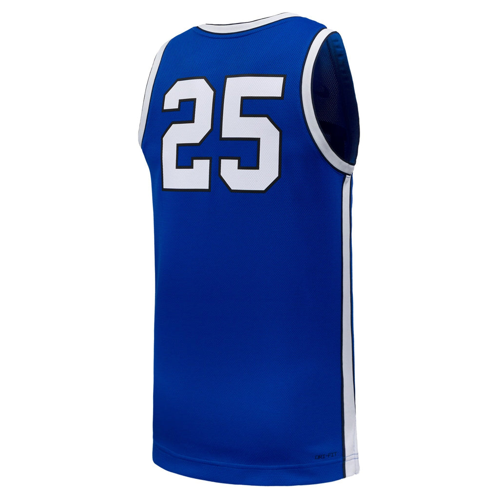 #25 Royal BYU Cougars Replica Basketball Jersey