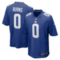 New York Giants Brian Burns Royal Game Player Football Jersey