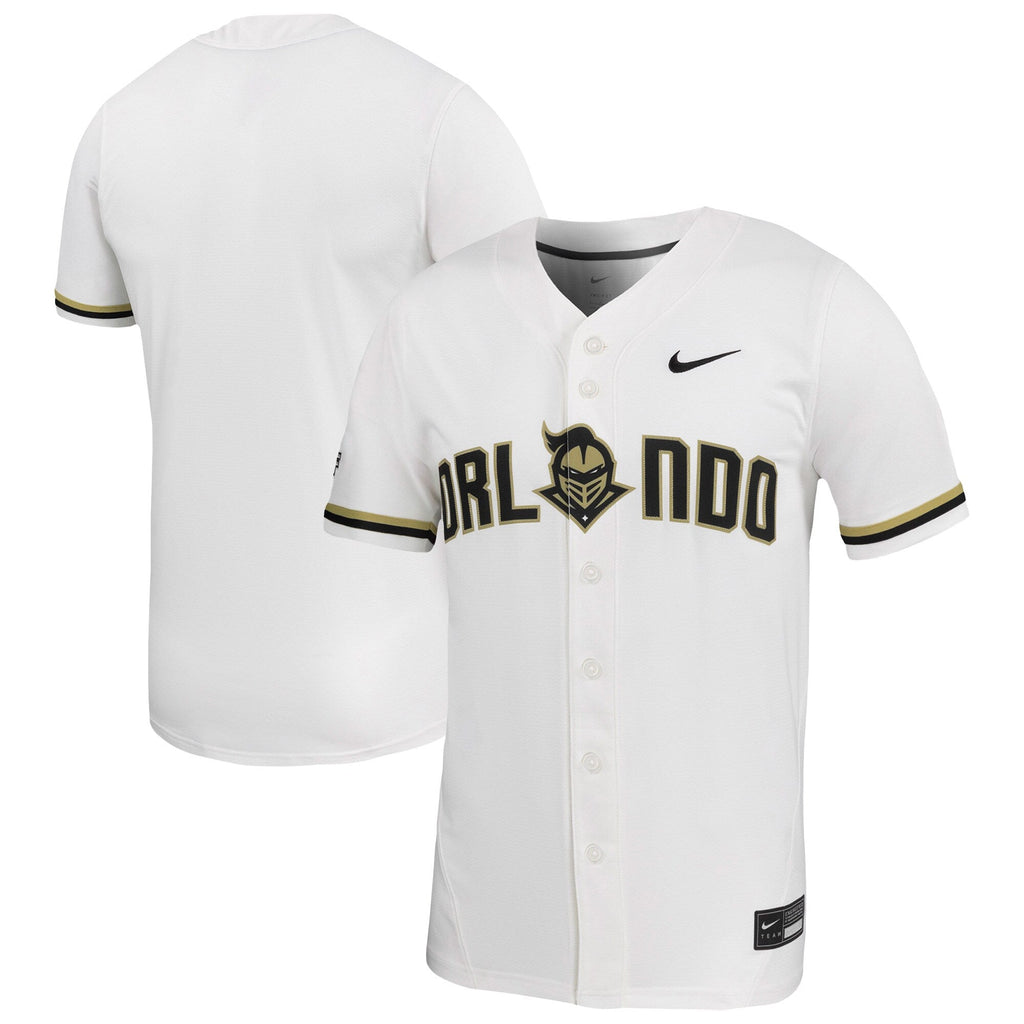 White UCF Knights Replica Baseball Jersey