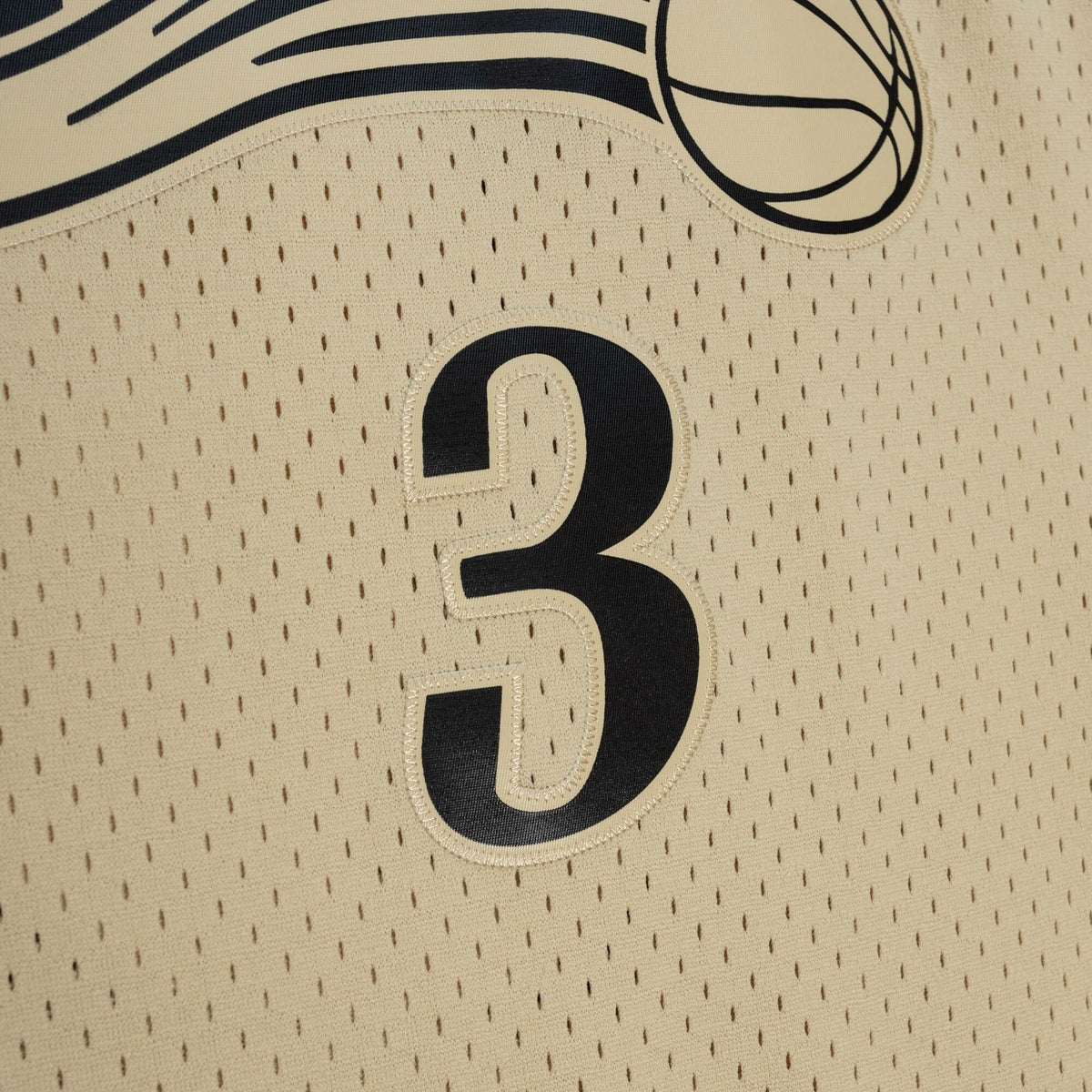 Philadelphia 76ers Allen Iverson 2000 Swingman Jersey - Khaki
