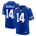Seattle Seahawks Sam Darnold Royal Alternate Game Player Football Jersey