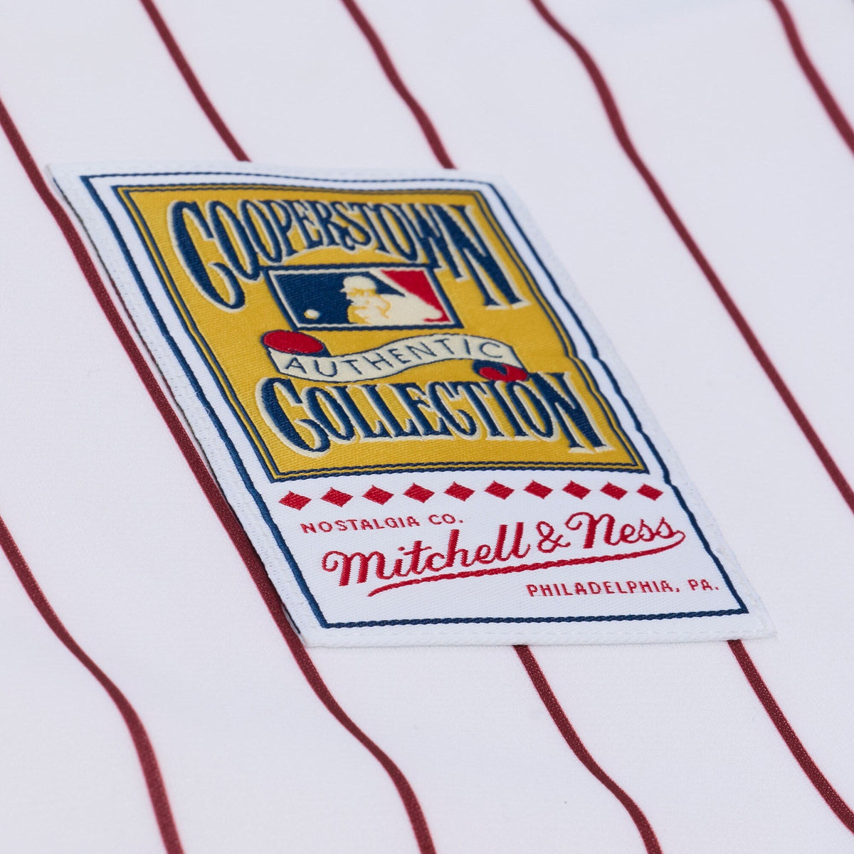 Philadelphia Phillies Jimmy Rollins White 2003 Cooperstown Collection Baseball Jersey