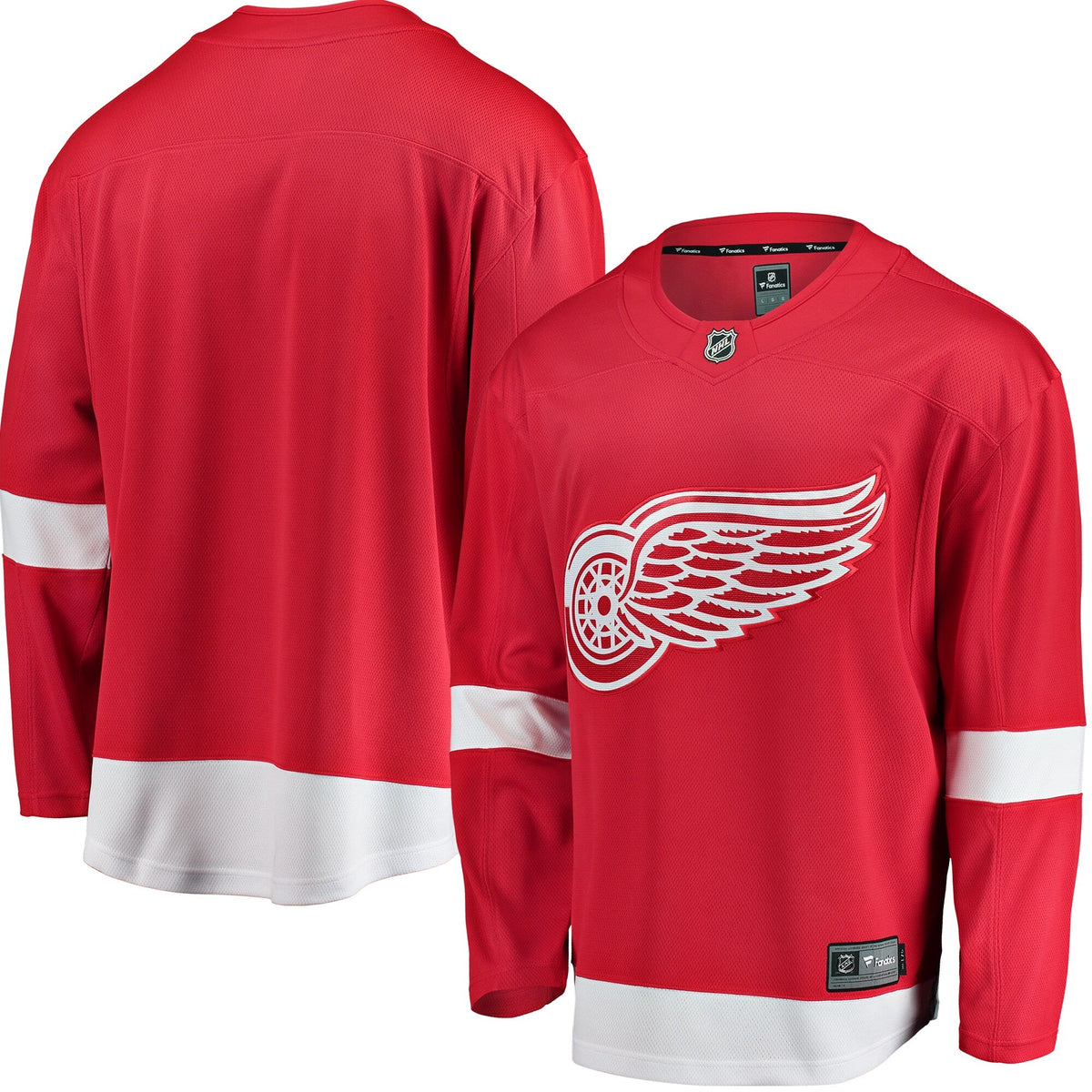 Detroit Red Wings Red Breakaway Home Hockey Jersey