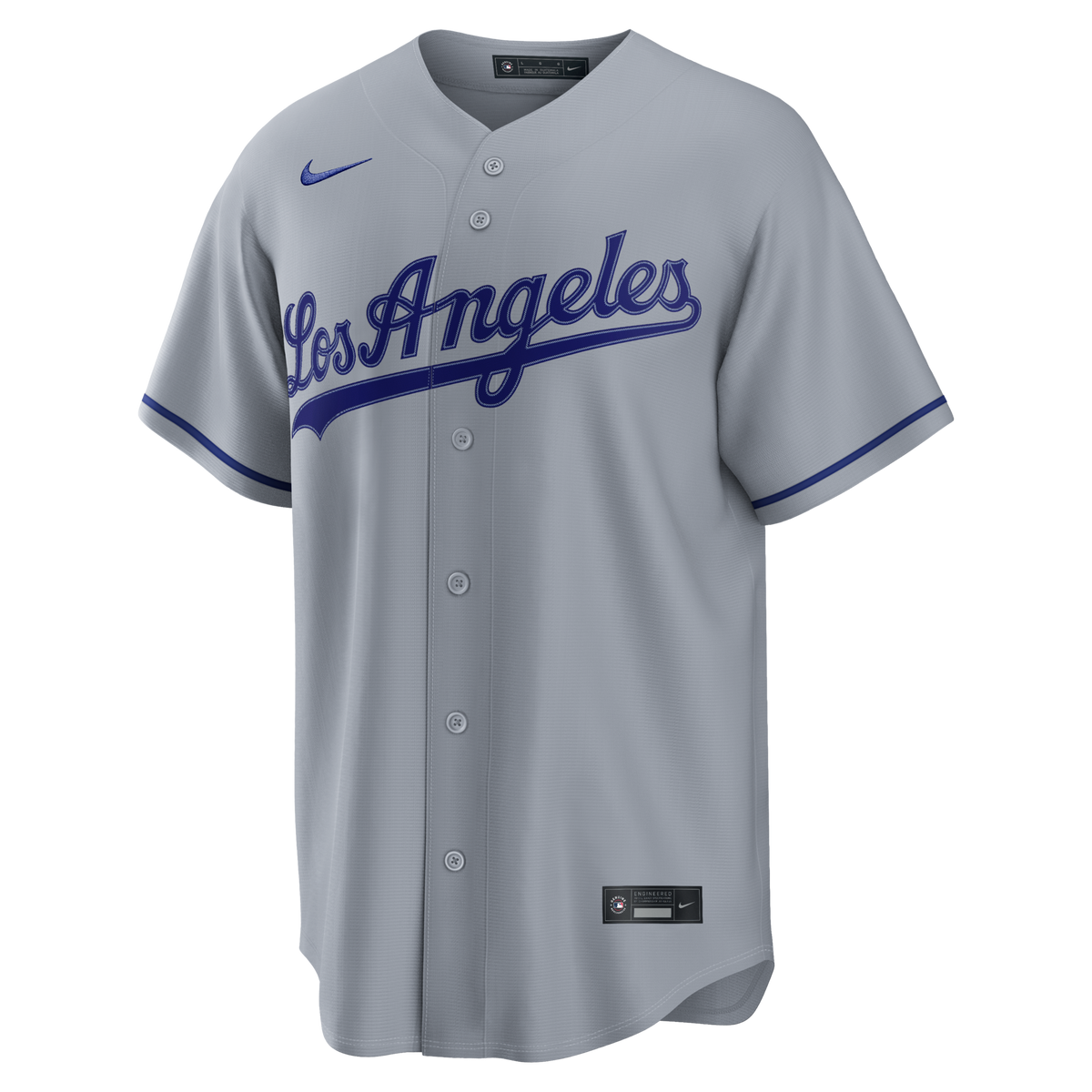 Los Angeles Dodgers Kyle Tucker Gray Road Replica Baseball Jersey