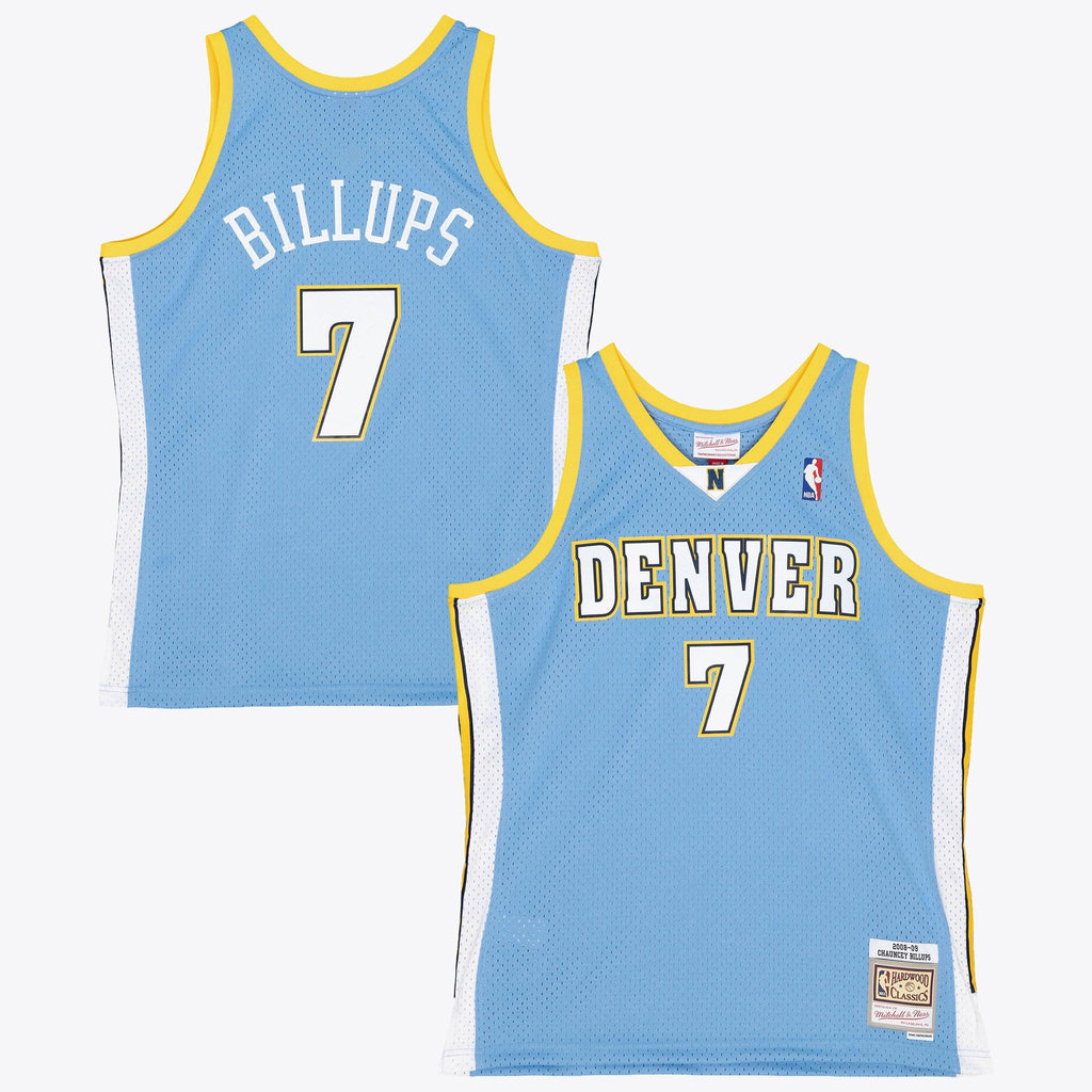 Denver Nuggets Chauncey Billups 2008 Swingman Jersey - Columbia Blue