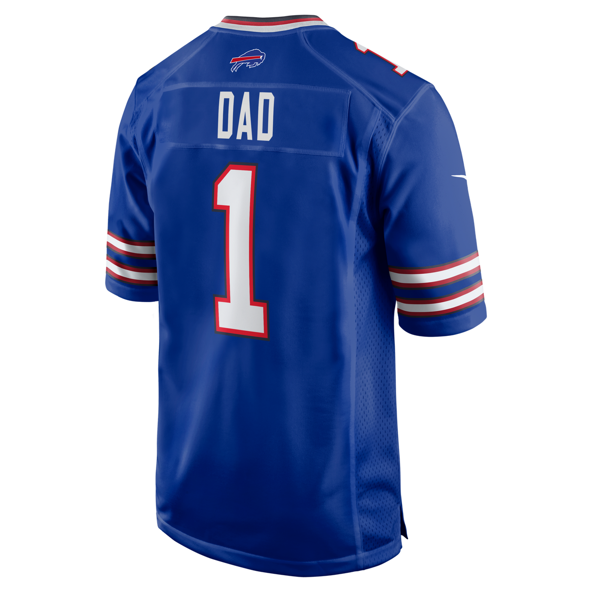 Buffalo Bills Number 1 Dad Royal Game Football Jersey