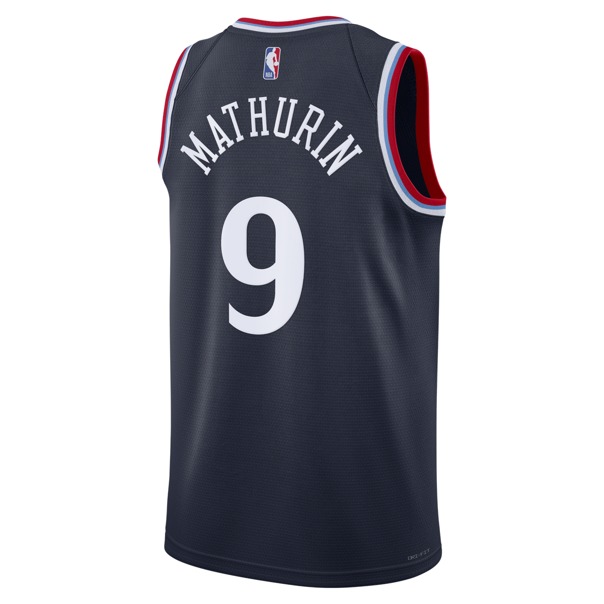 Los Angeles Clippers Replica Icon Edition Swingman Jersey - Navy - Bennedict Mathurin