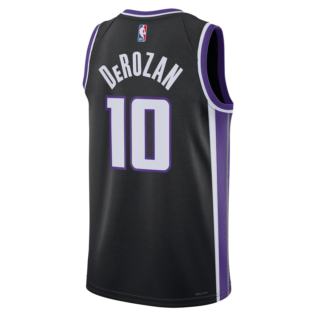 Sacramento Kings Icon Edition Swingman Jersey - Black - DeMar DeRozan