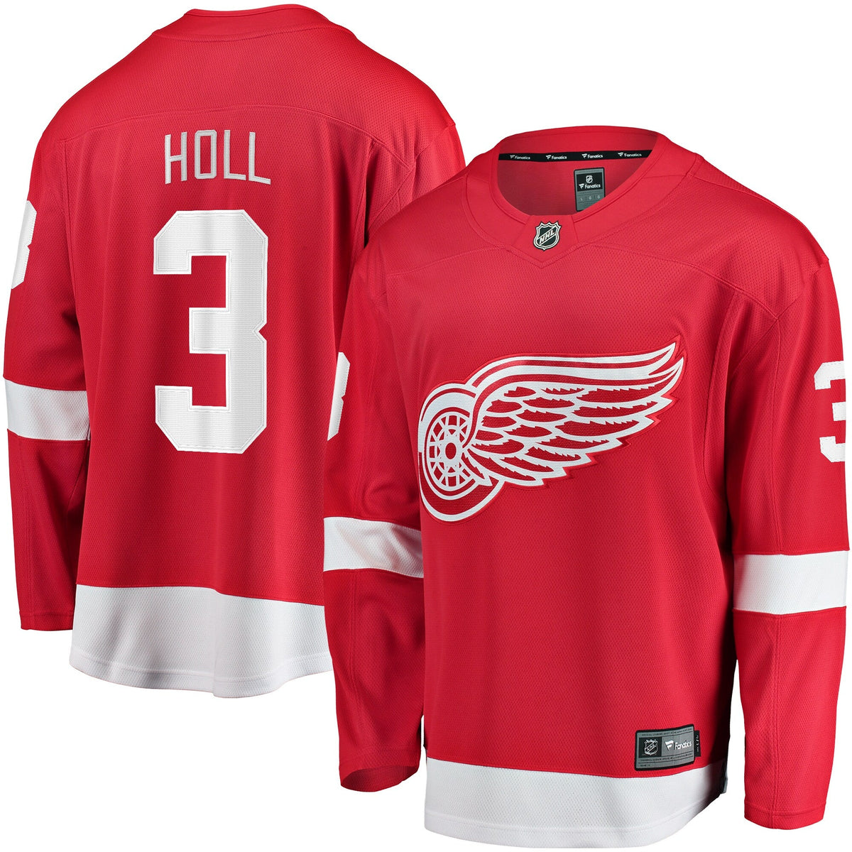 Detroit Red Wings Justin Holl Red Home Breakaway Hockey Jersey