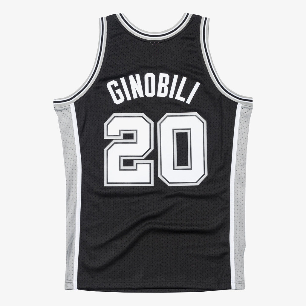 San Antonio Spurs Swingman Jersey Manu Ginobili 2002-03
