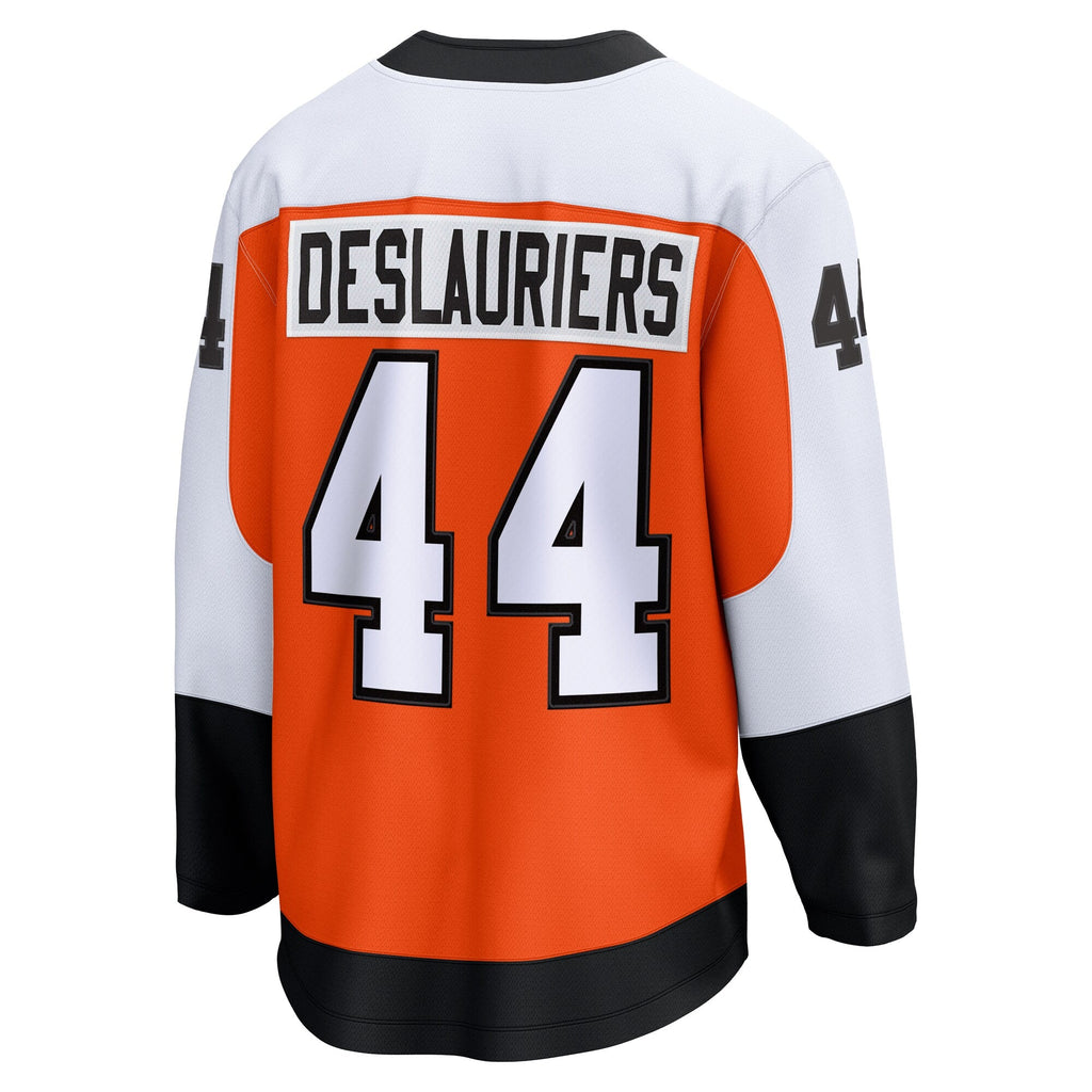 Philadelphia Flyers Nicolas Deslauriers Orange Home Breakaway Hockey Jersey