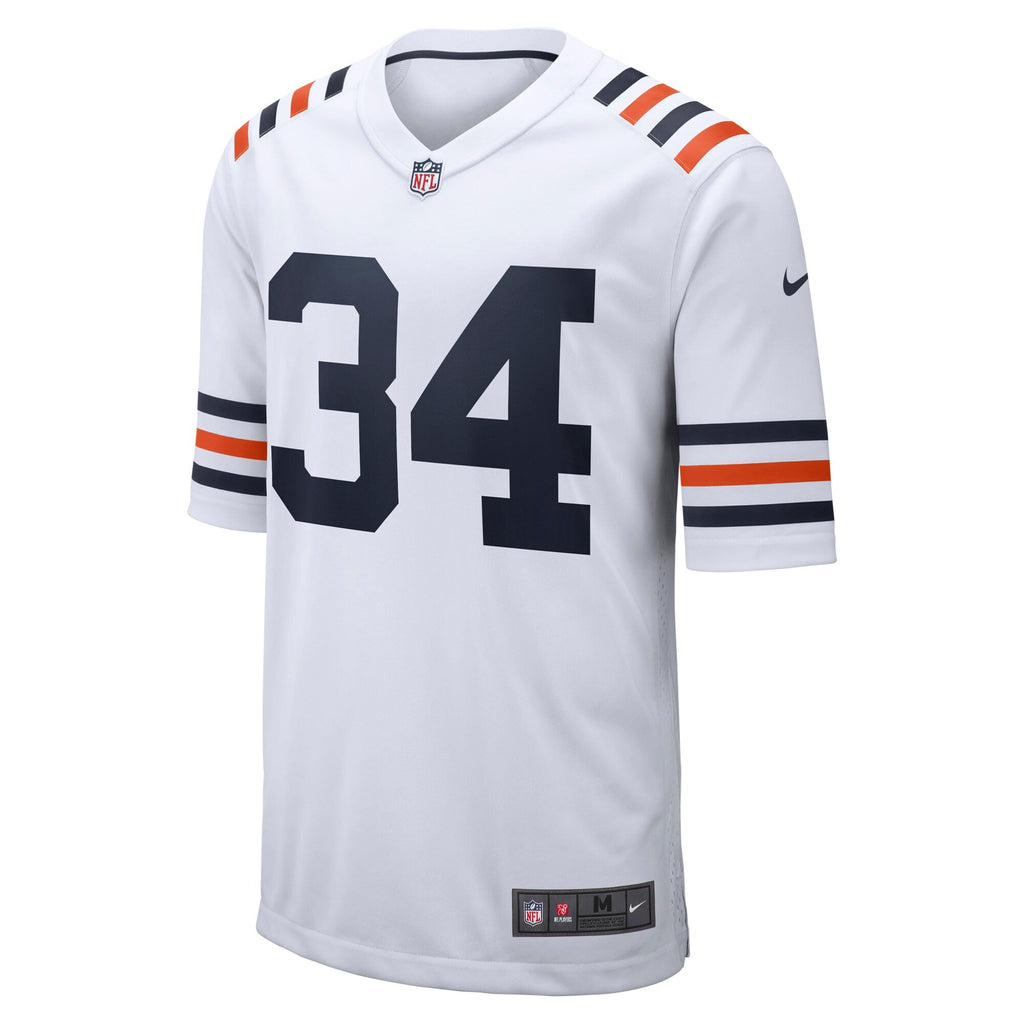 Chicago Bears Walter Payton White Retired Player Alternate Game Football Jersey