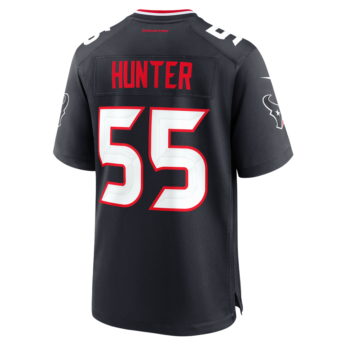 Houston Texans Danielle Hunter Navy Team Game Football Jersey