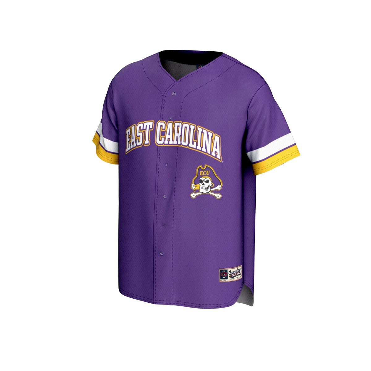Purple ECU Pirates Spirit Baseball Jersey