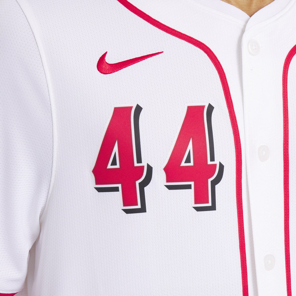 Cincinnati Reds Elly De La Cruz White Home Limited Player Baseball Jersey