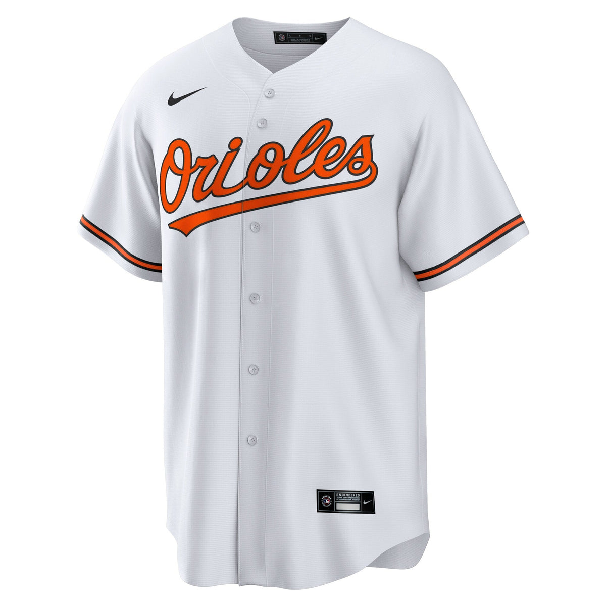 Baltimore Orioles Adley Rutschman White Replica Player Baseball Jersey