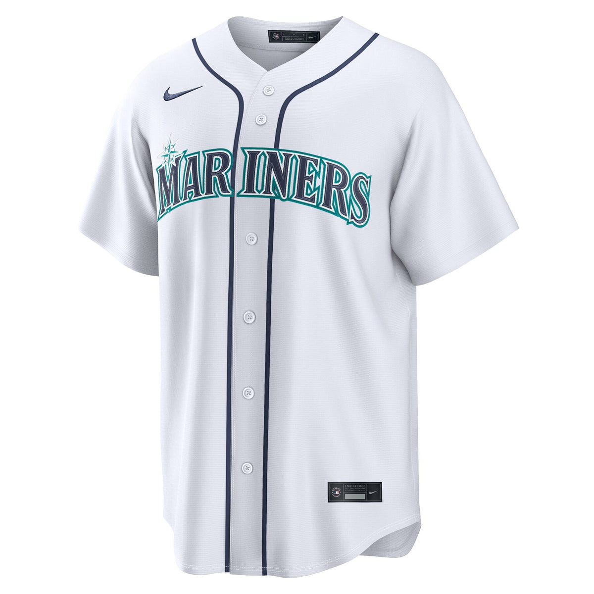 Seattle Mariners Luke Raley White Home Replica Baseball Jersey