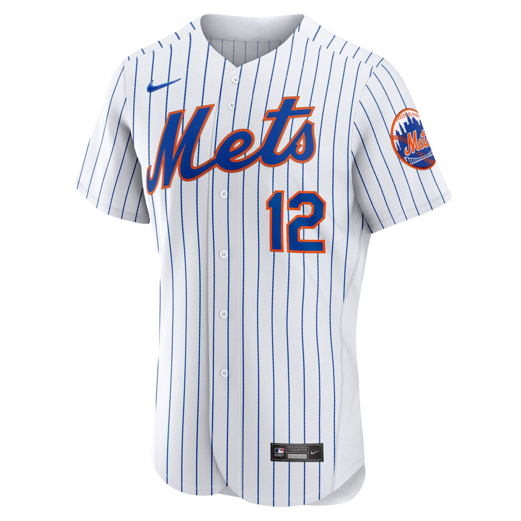 New York Mets Francisco Lindor White Home Player Baseball Jersey