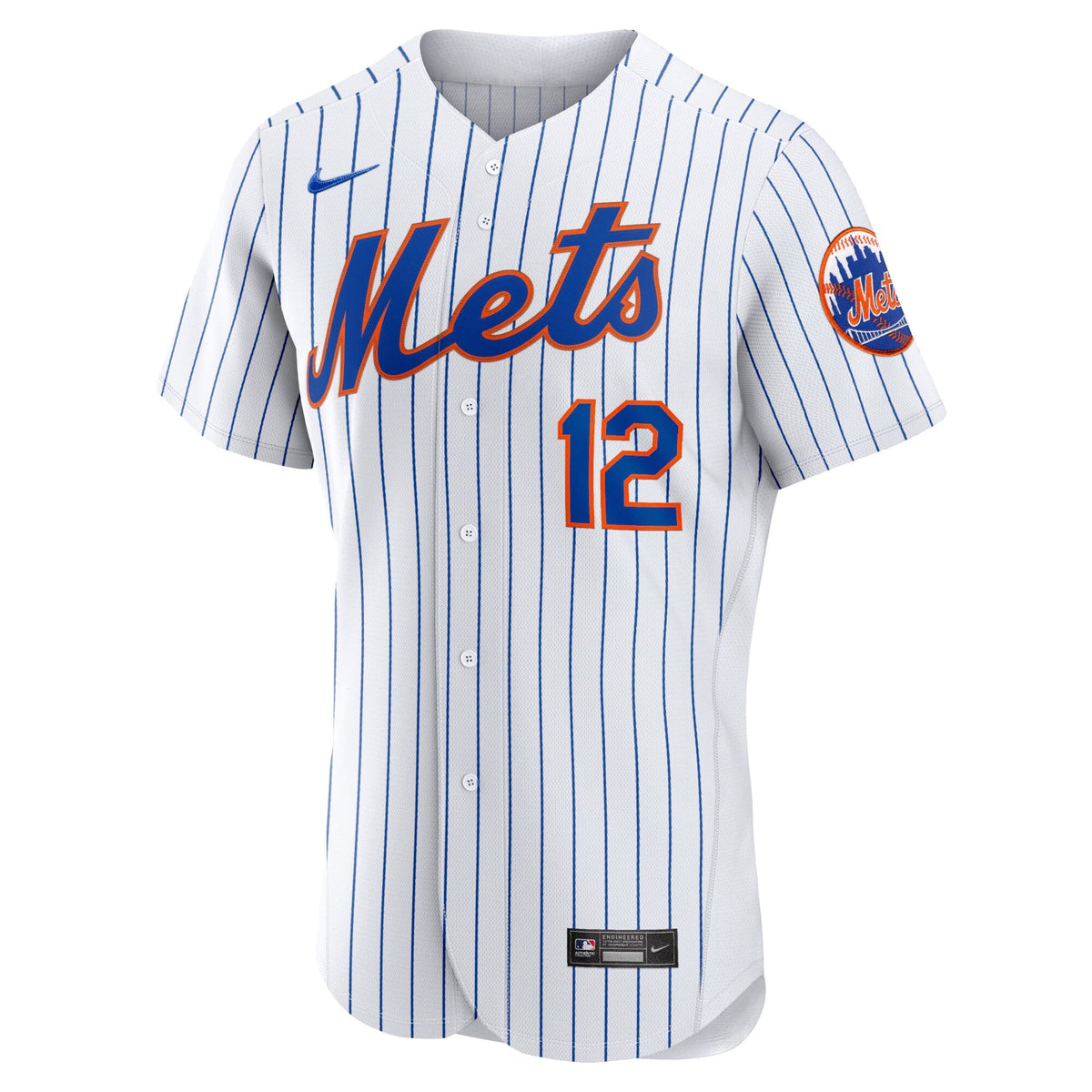New York Mets Francisco Lindor White Home Player Baseball Jersey