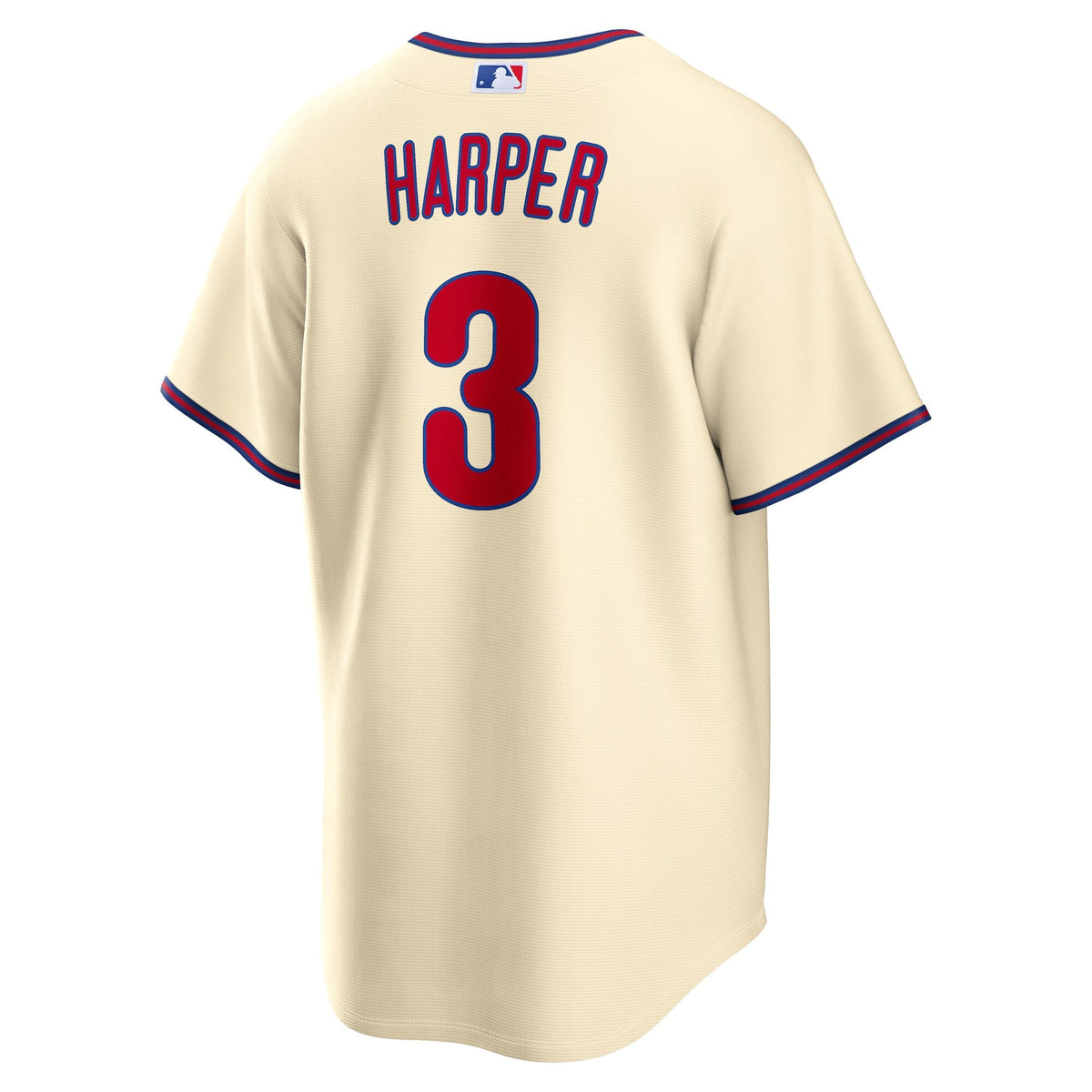Philadelphia Phillies Bryce Harper Cream Alternate Replica Baseball Jersey