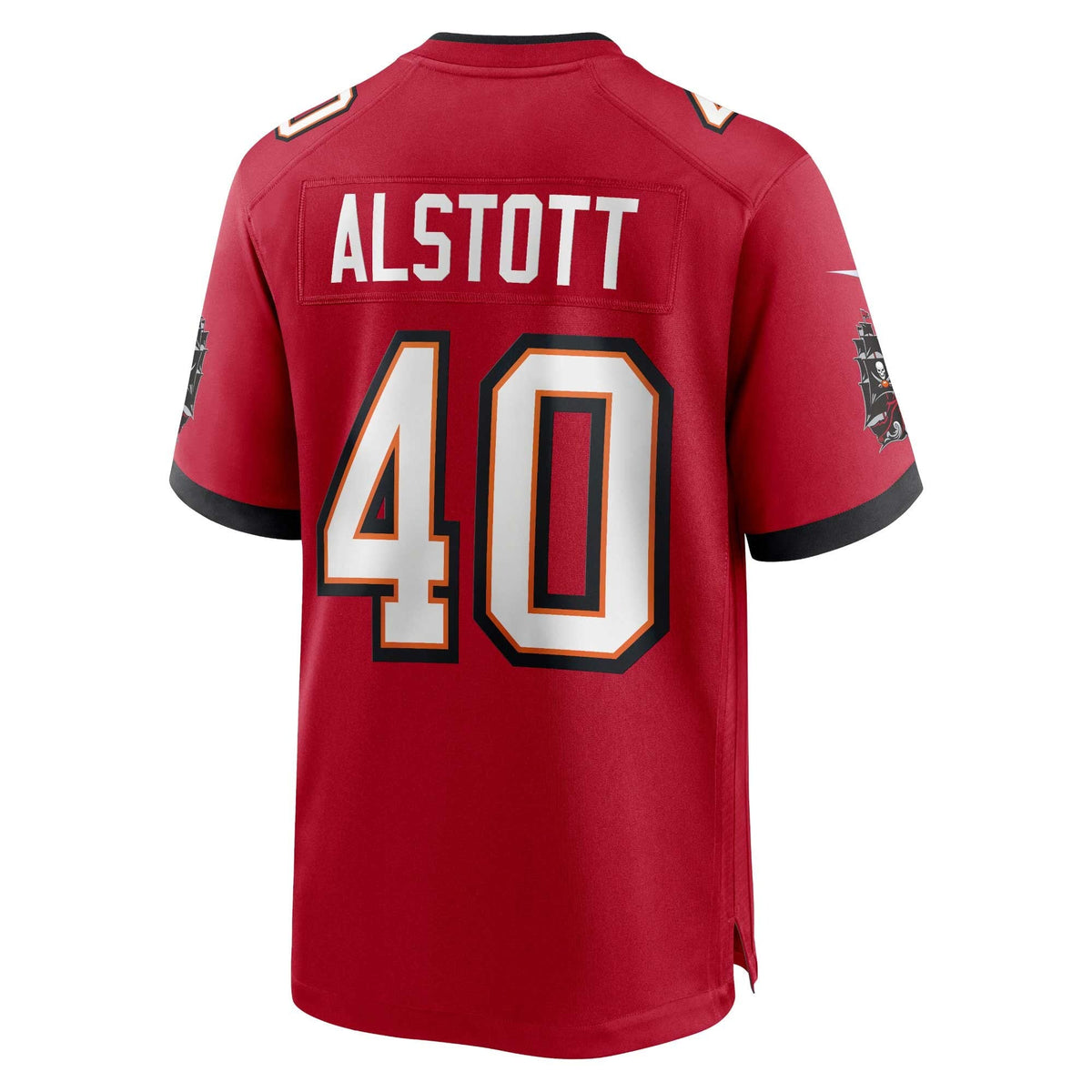 Tampa Bay Buccaneers Mike Alstott Red Retired Player Game Football Jersey