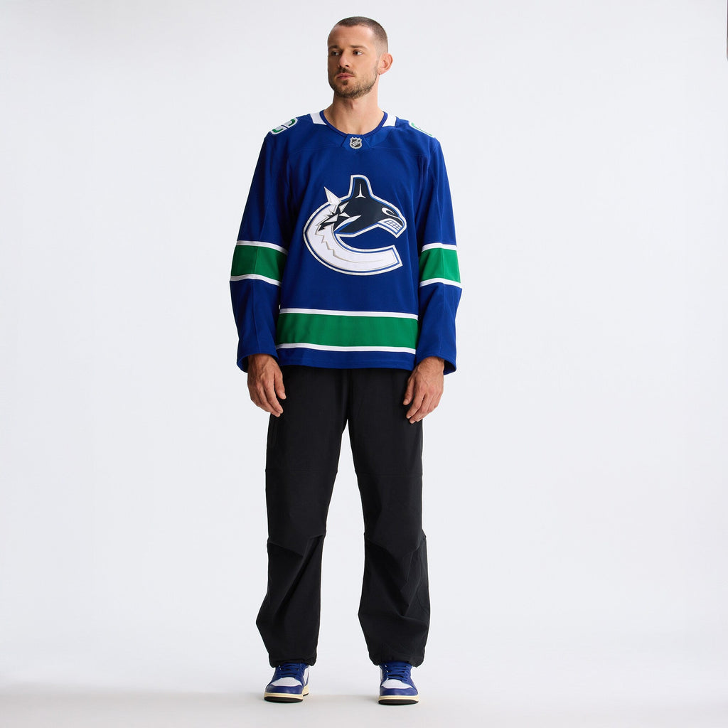 Vancouver Canucks Blue Home Pro Jersey