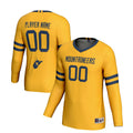 West Virginia Mountaineers NIL Pick-A-Player Lightweight Volleyball Jersey - Gold