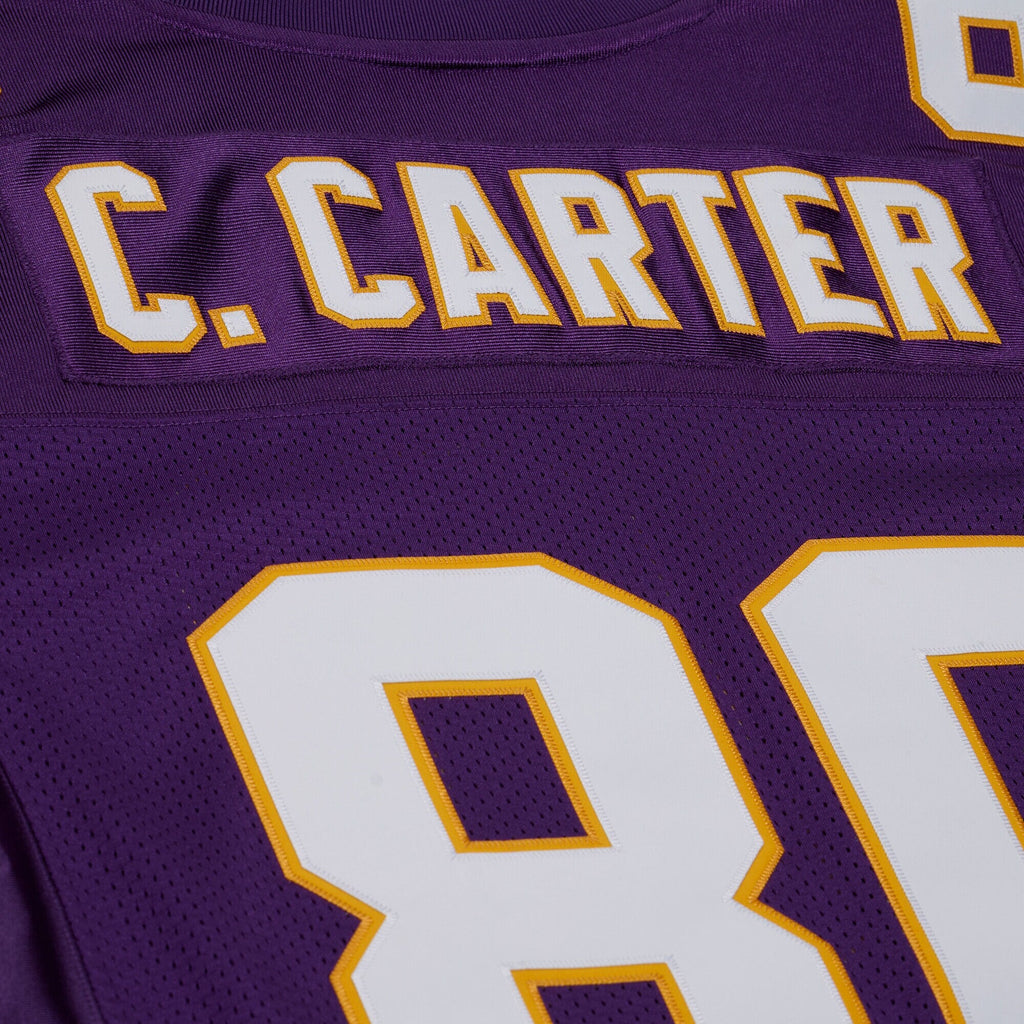 Minnesota Vikings Cris Carter Purple 2001 Throwback Football Jersey