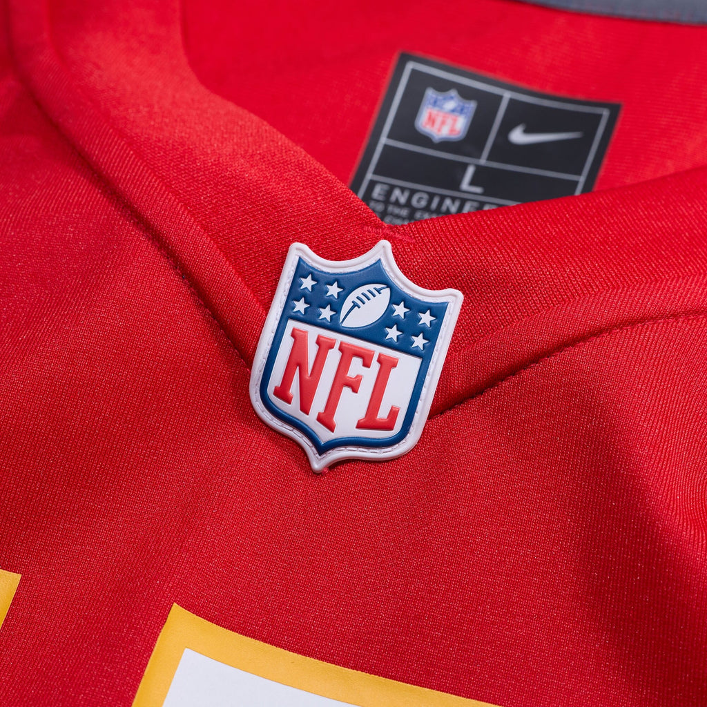 Kansas City Chiefs Jared Wiley Red Game Football Jersey