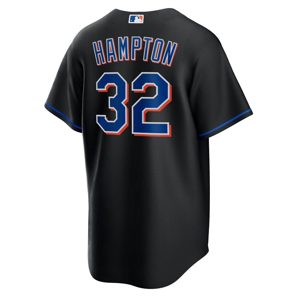 New York Mets Mike Hampton Black 2022 Alternate Replica Player Baseball Jersey