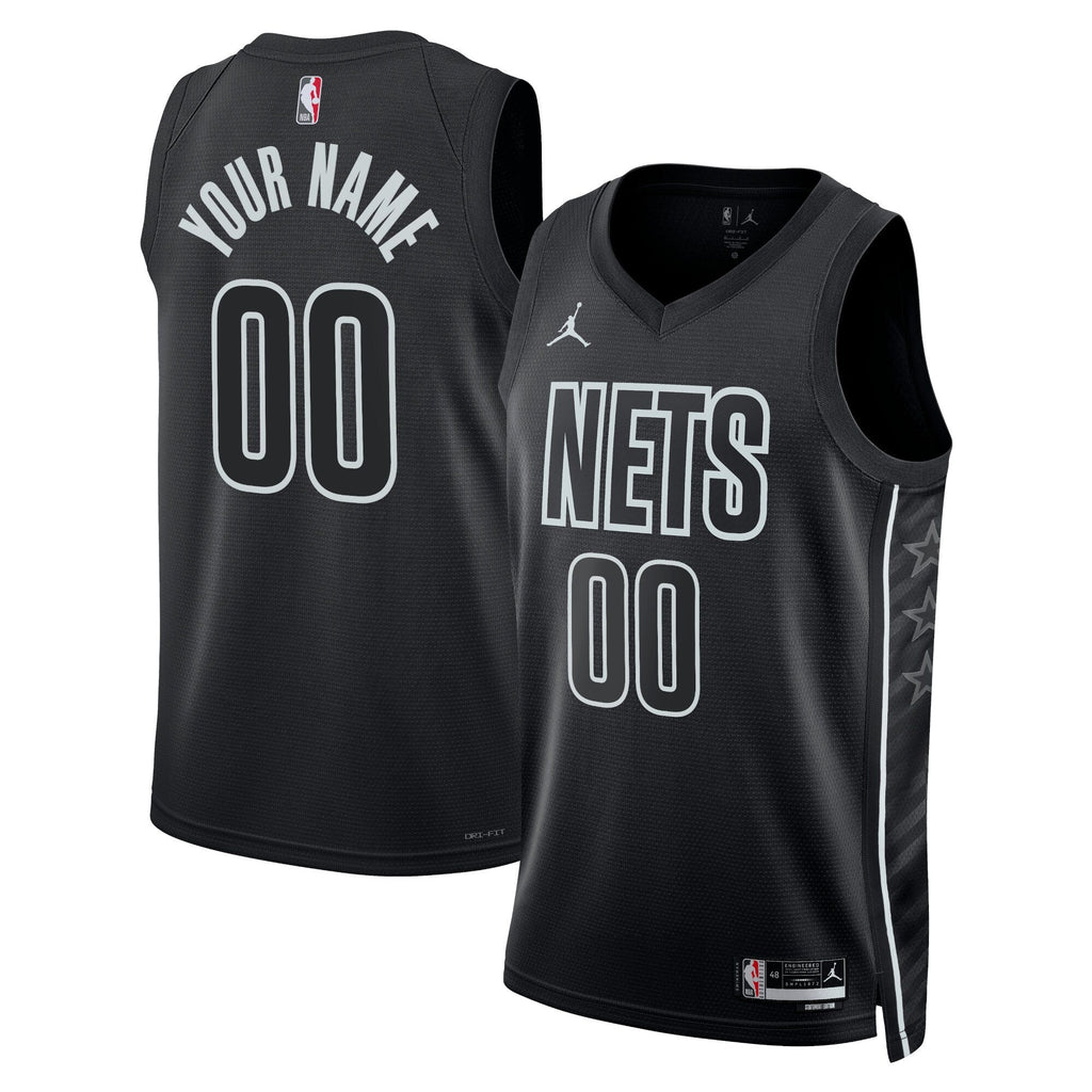 Brooklyn Nets Statement Swingman Jersey - Custom