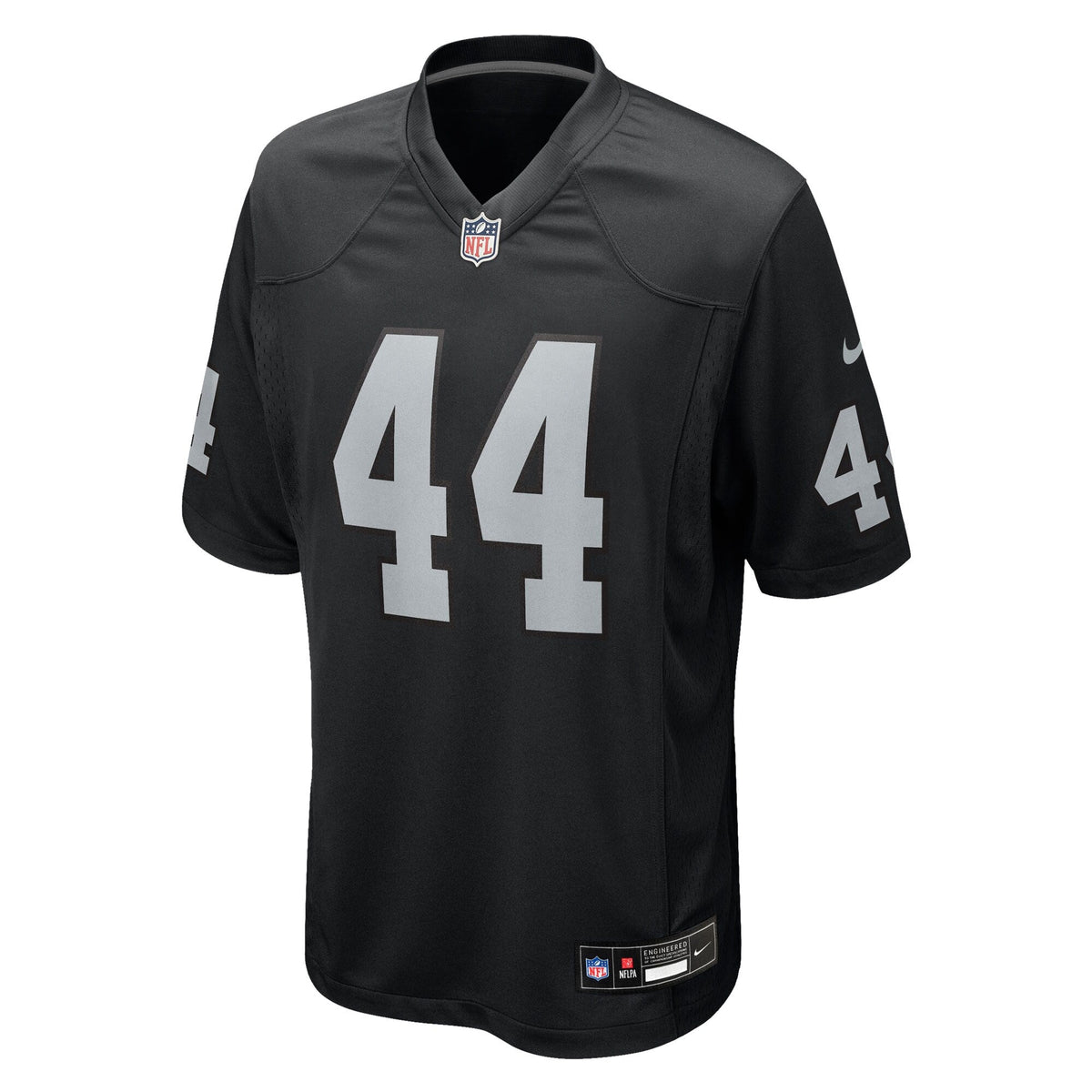 Las Vegas Raiders Tommy Eichenberg Black Team Game Football Jersey