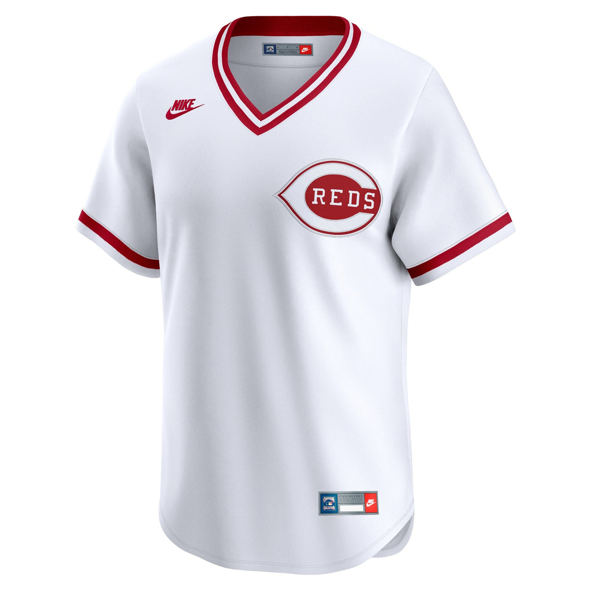 Cincinnati Reds White Cooperstown Collection Limited Baseball Jersey