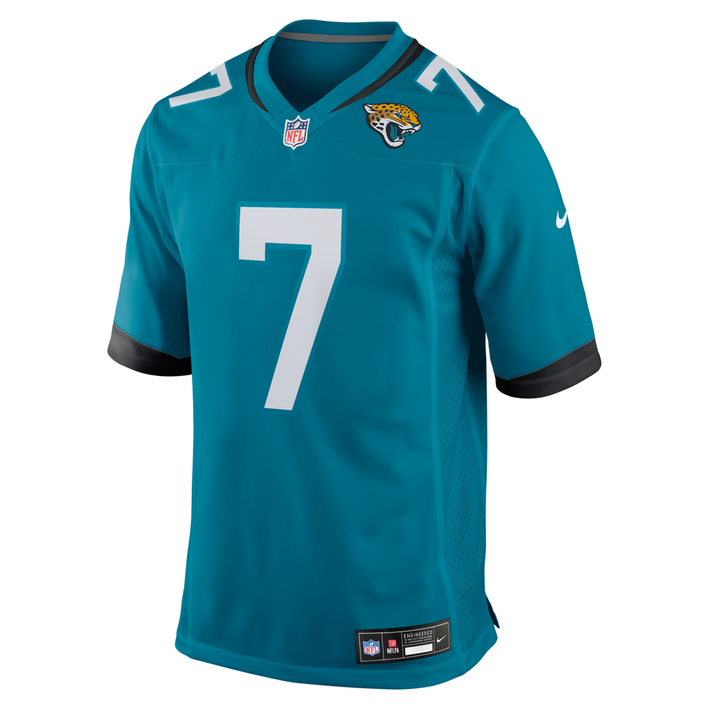 Jacksonville Jaguars Brian Thomas Jr Teal Player Game Football Jersey