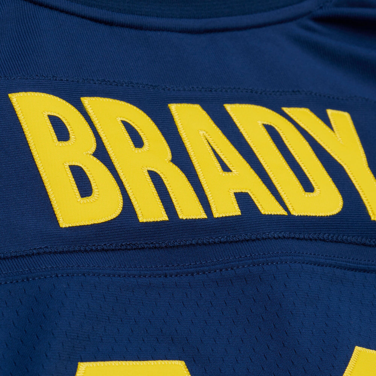 Tom Brady Navy Michigan Wolverines 1999 College Vault Jersey