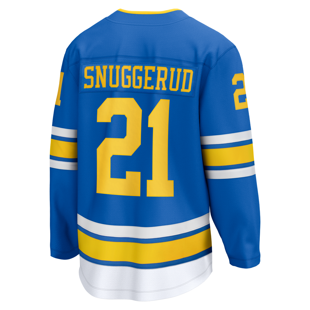 St. Louis Blues Jimmy Snuggerud Blue Home Breakaway Hockey Jersey
