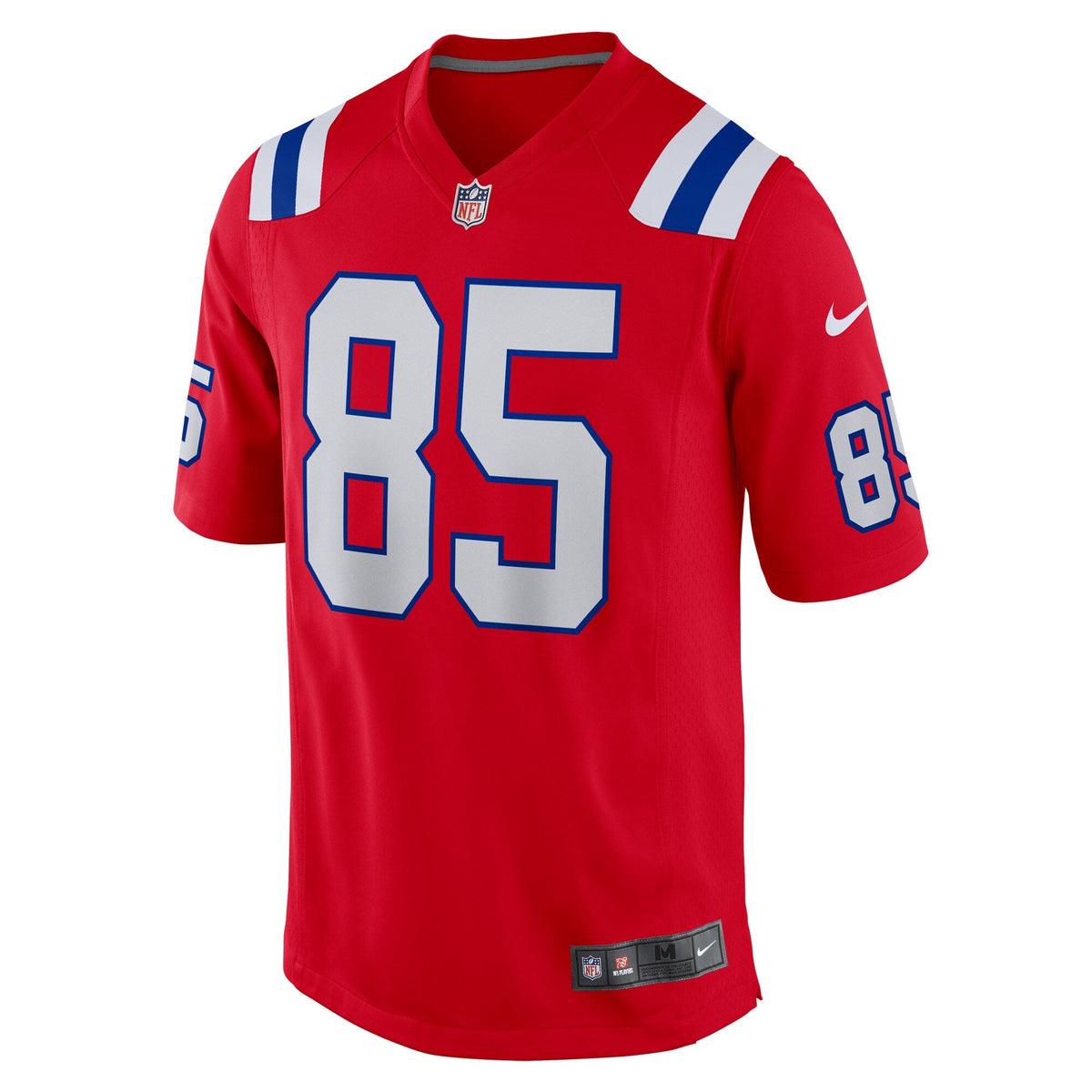 New England Patriots Hunter Henry Red Game Alternate Football Jersey