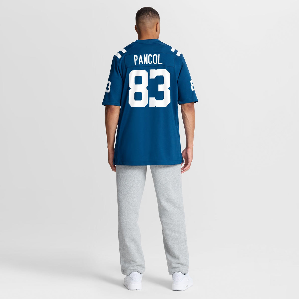 Indianapolis Colts Eli Pancol Royal Team Game Football Jersey