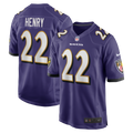 Baltimore Ravens Derrick Henry Purple Game Player Football Jersey
