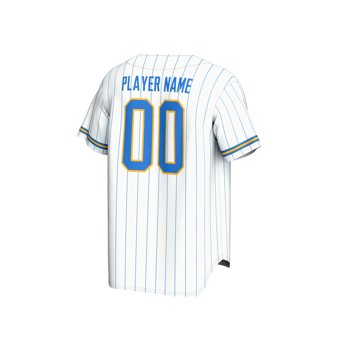 UCLA Bruins NIL Pick-A-Player Lightweight Softball Fashion Jersey - White