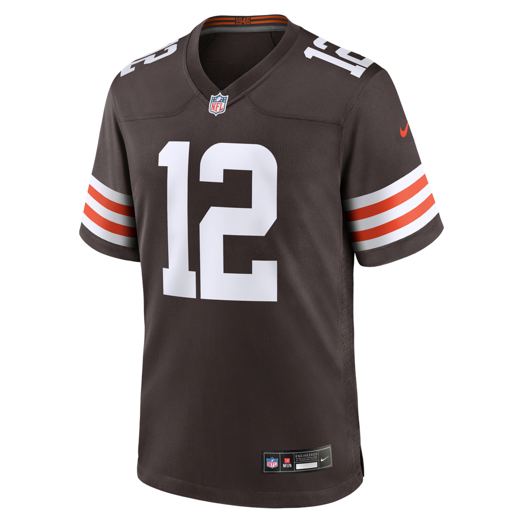 Cleveland Browns Denzel Boston Brown Game Football Jersey