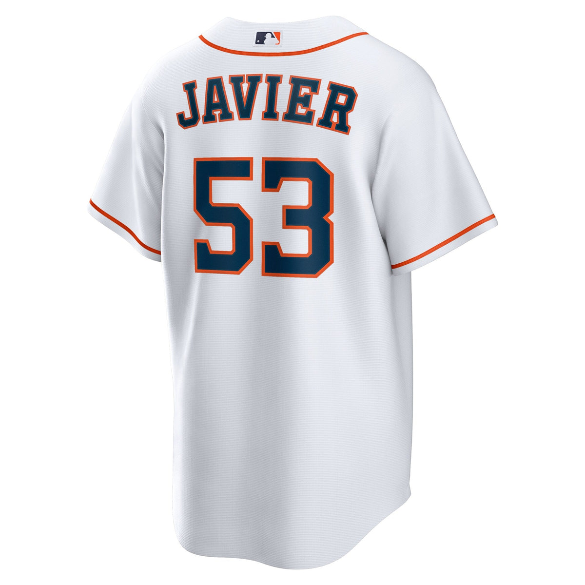 Houston Astros Cristian Javier White Home Replica Baseball Jersey