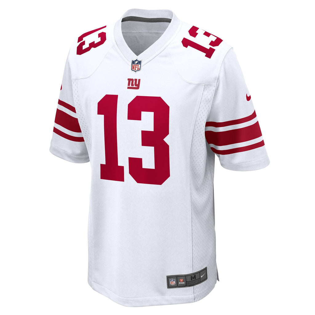 New York Giants Jalin Hyatt White Game Football Jersey