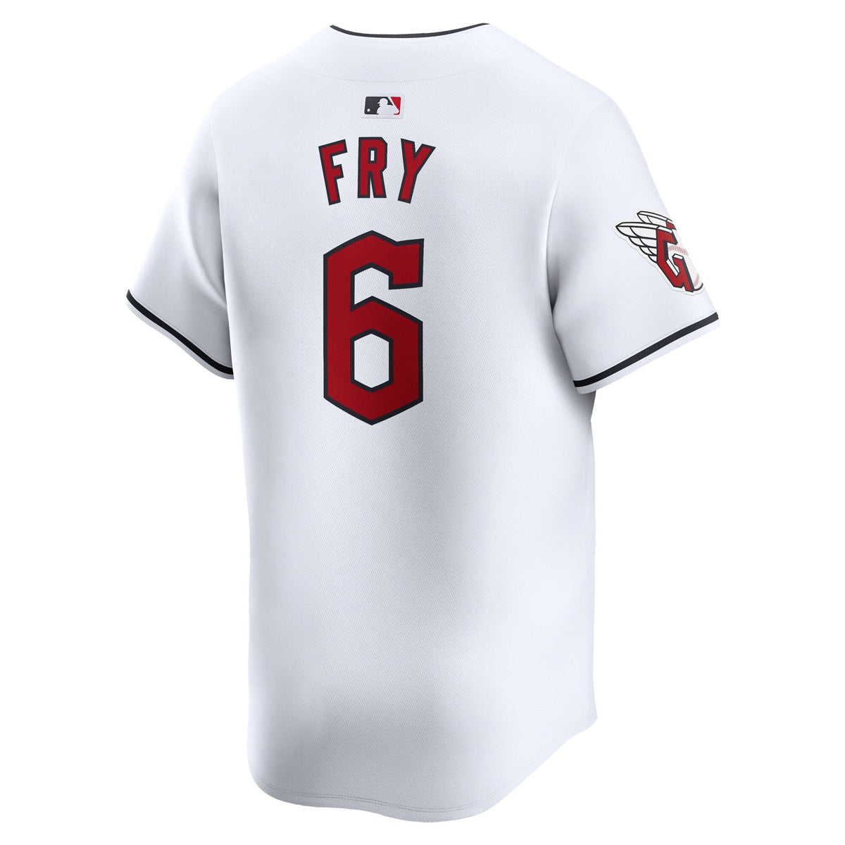 Cleveland Guardians David Fry White Home Limited Player Baseball Jersey