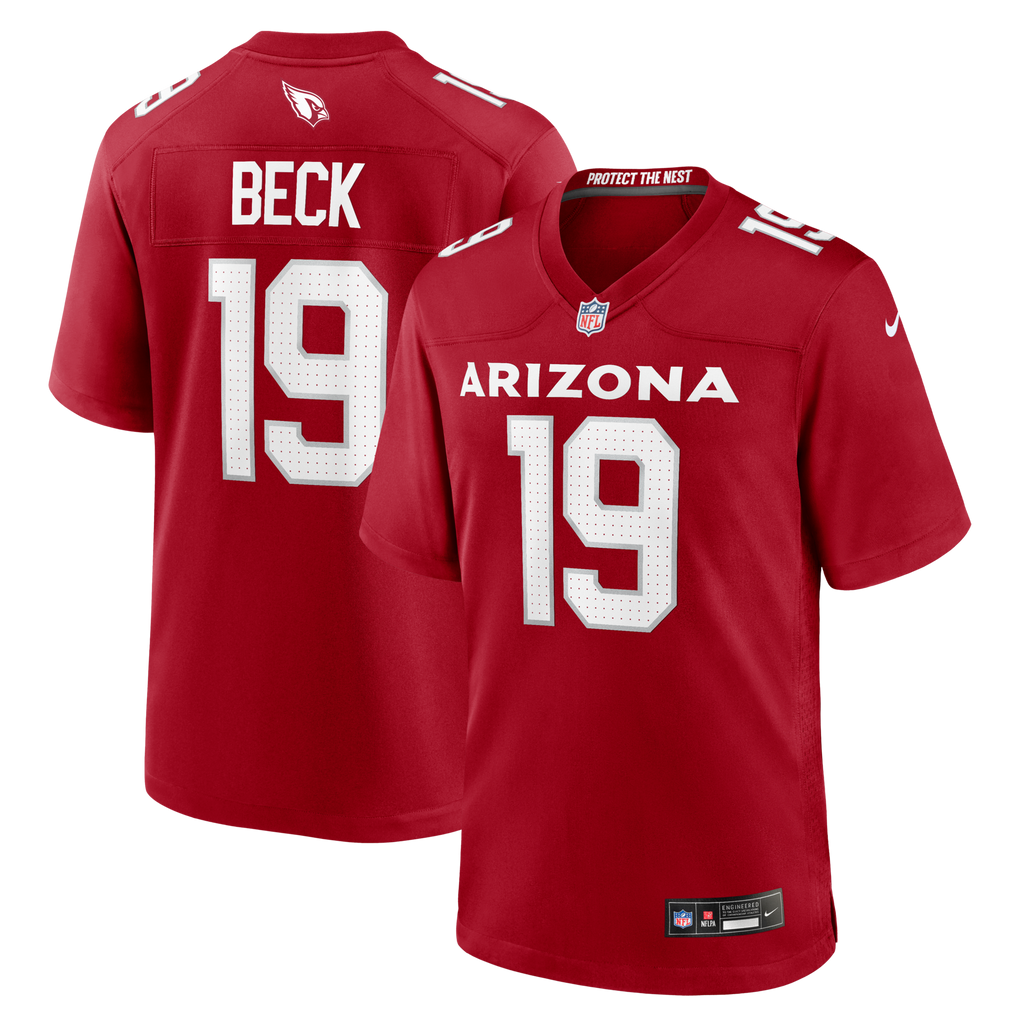 Arizona Cardinals Carson Beck Cardinal Game Football Jersey