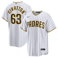 San Diego Padres Hunter Stratton White Home Replica Baseball Jersey
